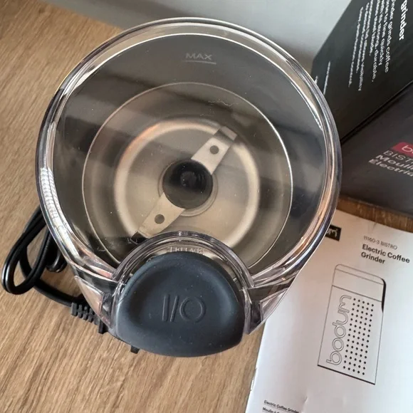 Bodum Bistro Coffee Grinder - Charcoal Gray - Picture 4 of 7